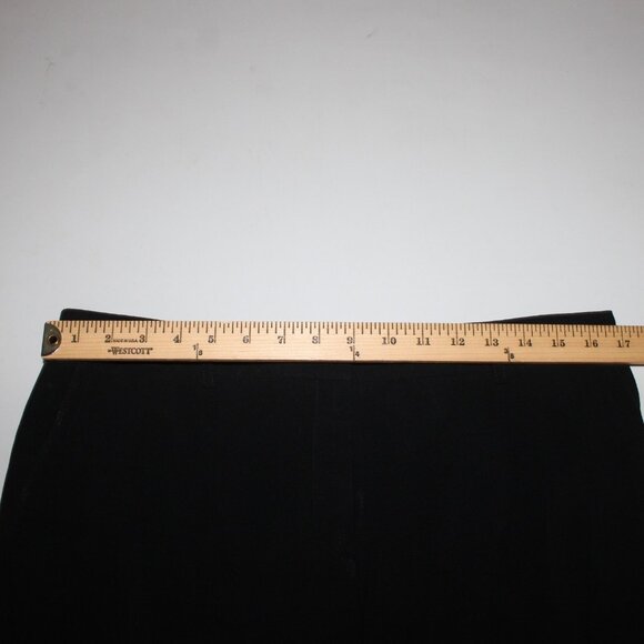 Akris Punto Pant Sz 10 x 30 Black Pockets Sheer 100% Wool Pant - Picture 13 of 16